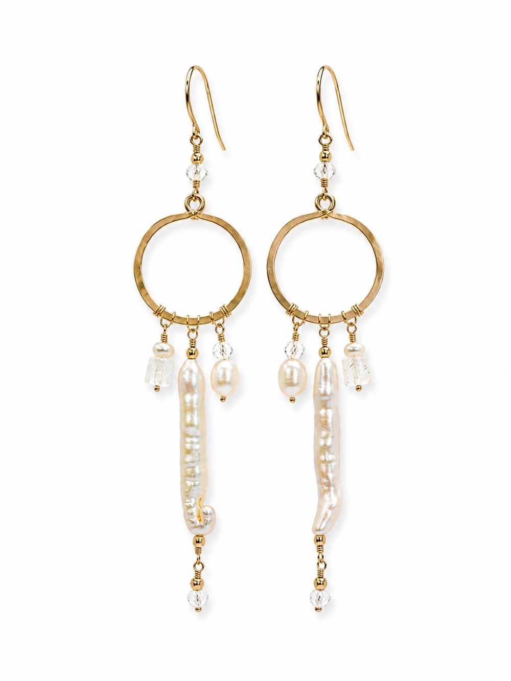 Molten Pearl Earrings